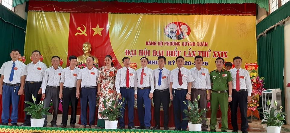 Đảng bộ phường Quỳnh Xuân tổ chức thành công Đại hội Đại biểu Đảng bộ lần thứ XXIX, nhiệm kỳ 2020-2025